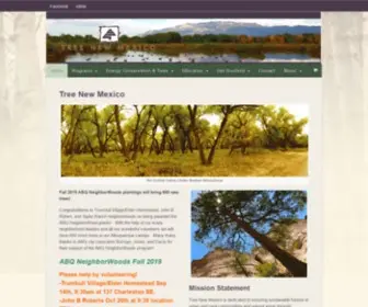 Treenm.com(Tree New Mexico) Screenshot