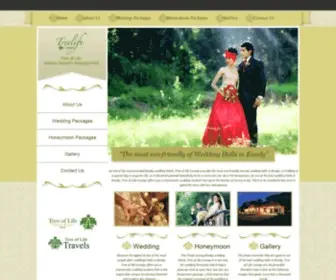 Treeoflifelounge.com(Wedding Halls in Kandy) Screenshot