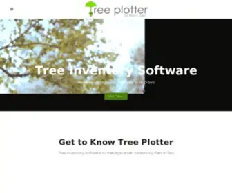 Treeplotter.com(Tree inventory software) Screenshot