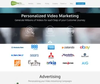 Treepodia.com(Personalized Video Marketing) Screenshot