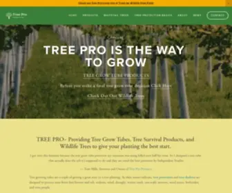 Treepro.com(Grow Tubes for Trees) Screenshot