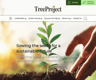 Treeproject.org.au(Tree Project) Screenshot