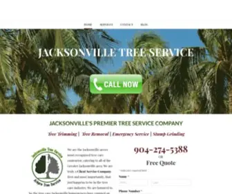 Treeremovaljacksonvillefl.com(Tree Service Jacksonville FL Trusts) Screenshot