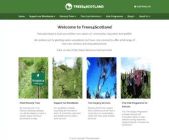 Trees4Scotland.com(Trees4Scotland) Screenshot