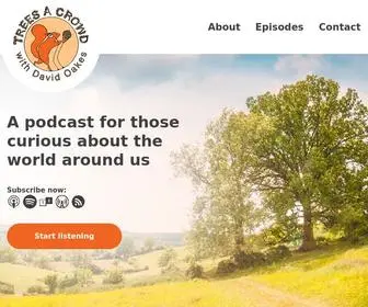 Treesacrowd.fm(Trees A Crowd with David Oakes) Screenshot