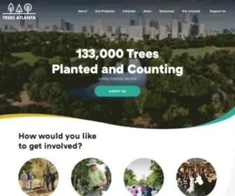 Treesatlanta.org(Dedicated to protecting Atlanta's urban forest) Screenshot