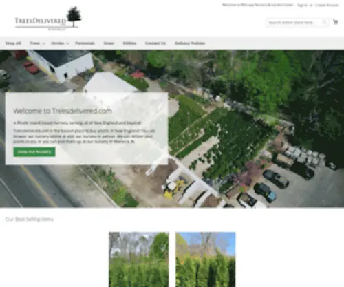 Treesdelivered.com(Wilscape Nursery & Garden Center RI) Screenshot