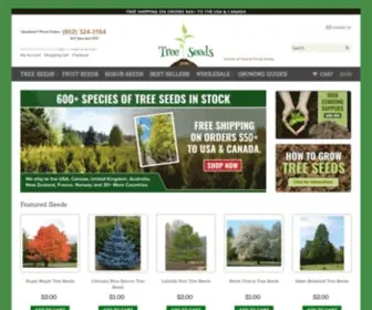 Treeseeds.com(Tree Seeds) Screenshot