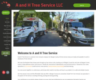 Treeservicebergencountynj.com(A&H Tree Service) Screenshot