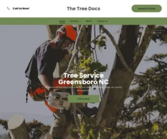 Treeservicegreensboronc.com(Top Rated Tree Service Greensboro) Screenshot