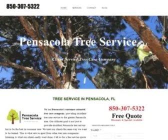 Treeservicepensacolafl.com(Top Tree Service in Pensacola) Screenshot