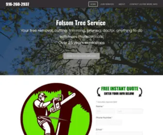 Treeservicesfolsom.com(Folsom Tree Service) Screenshot