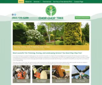 Treeservicesinlouisvilleky.com(Tree Trimming Louisville) Screenshot