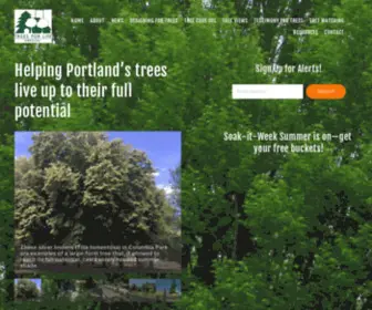 Treesforlifeoregon.org(Trees For Life) Screenshot