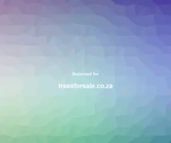 Treesforsale.co.za(Treesforsale) Screenshot