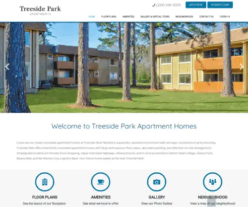 Treesideparkapts.com(Treeside Park) Screenshot