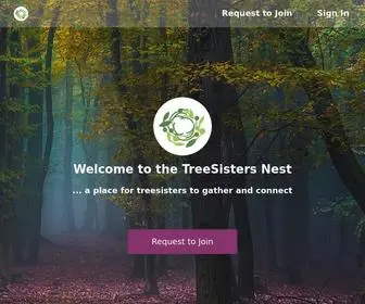 Treesisters-Nest.org(TreeSisters Nest) Screenshot