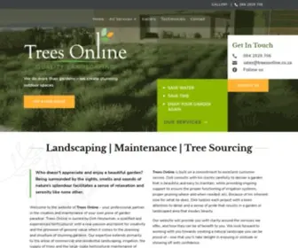 Treesonline.co.za(⋆) Screenshot