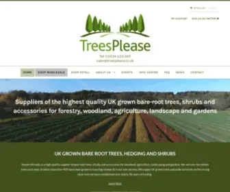 Treesplease.co.uk(Trees Please) Screenshot
