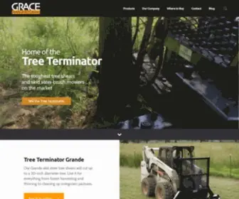 Treeterminator.com(Grace Manufacturing) Screenshot