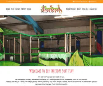 Treetopsely.co.uk(Treetops Soft Play) Screenshot