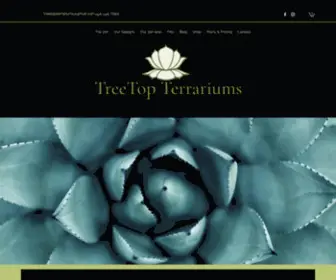 Treetopterrariums.com(Terrariums) Screenshot