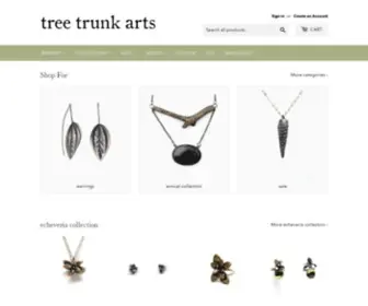 Treetrunkarts.com(True to nature jewelry) Screenshot