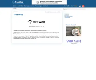 Treeweb.es(La web para todos) Screenshot