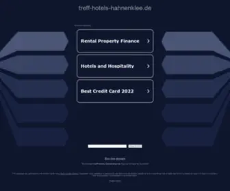 Treff-Hotels-Hahnenklee.de(treff hotels hahnenklee) Screenshot