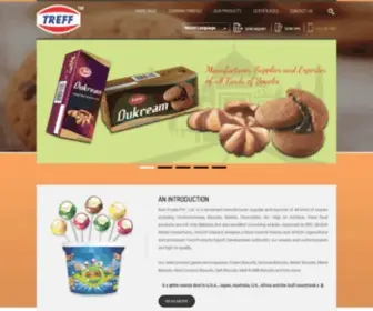 Treffbiscuits.in(RAVI FOODS PRIVATE LIMITED) Screenshot