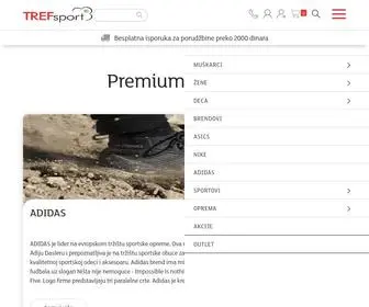Trefsport.com(Sportska Oprema Tref Sport) Screenshot