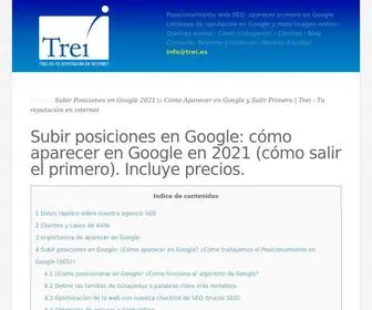 Trei.es(Agencia) Screenshot