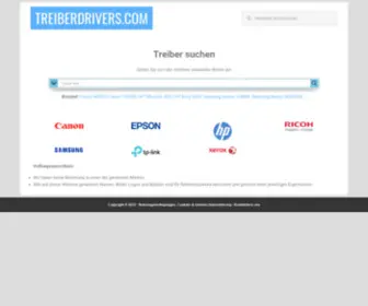 Treiberdrivers.com(Treiber für Canon) Screenshot