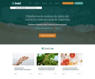 Treid.co(Inteligencia de Comercio Exterior) Screenshot