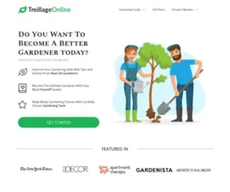 Treillageonline.com(Treillage Online Magazine) Screenshot