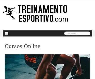 Treinamentoesportivo.com(Treinamento Esportivo.com) Screenshot