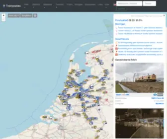 Treinposities.nl(Actuele treinposities) Screenshot