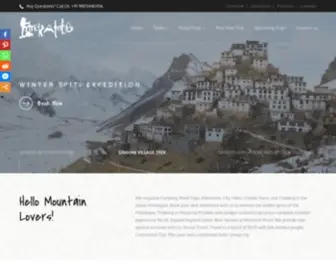 Trekatribe.com(Trekking) Screenshot