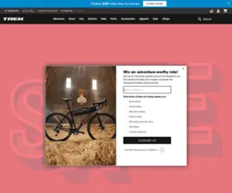 Trekbikes.com(Trek Bikes (NL)) Screenshot