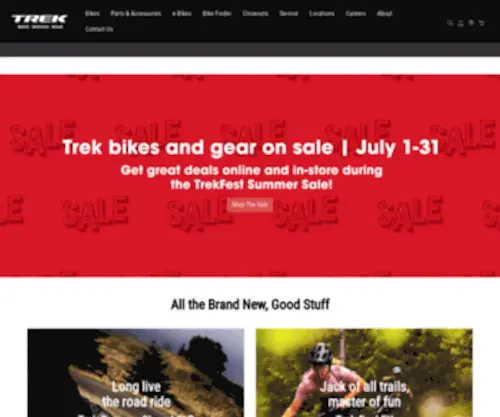 Trekbikessouthcarolina.com(Trek Bikes South Carolina) Screenshot