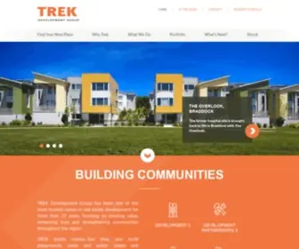 Trekdevelopment.com(TREK Development Group) Screenshot