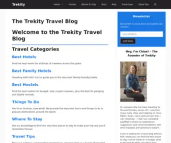 Trekity.com(Trekity Is Now a part of The Virtual Smokies Family) Screenshot