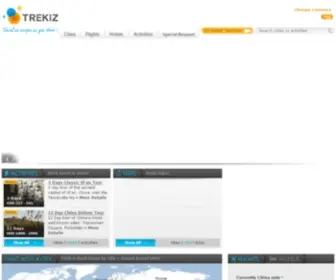 Trekiz.com(Adventure, cultural and historical Travel Trips) Screenshot