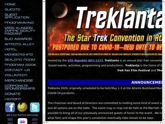 Treklanta.org(Treklanta) Screenshot