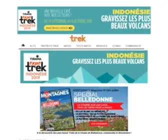 Trekmag.com(Trek Magazine : actu trek randonnée) Screenshot