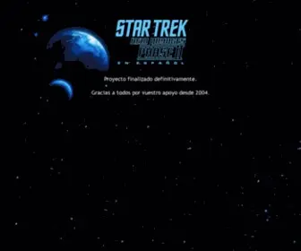 Trekminal.com(Star Trek New Voyages / Phase II en español) Screenshot