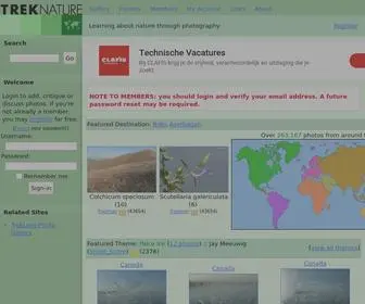 Treknature.com(TrekEarth) Screenshot