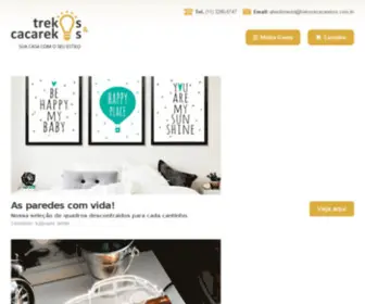 Trekosecacarekos.com.br(Trekos & Cacarekos) Screenshot