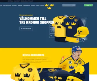 Trekronorshop.se(Tre Kronor Webbshop) Screenshot