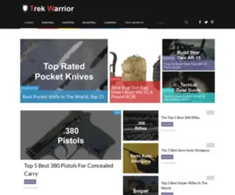 Trekwarrior.com(Trek Warrior) Screenshot